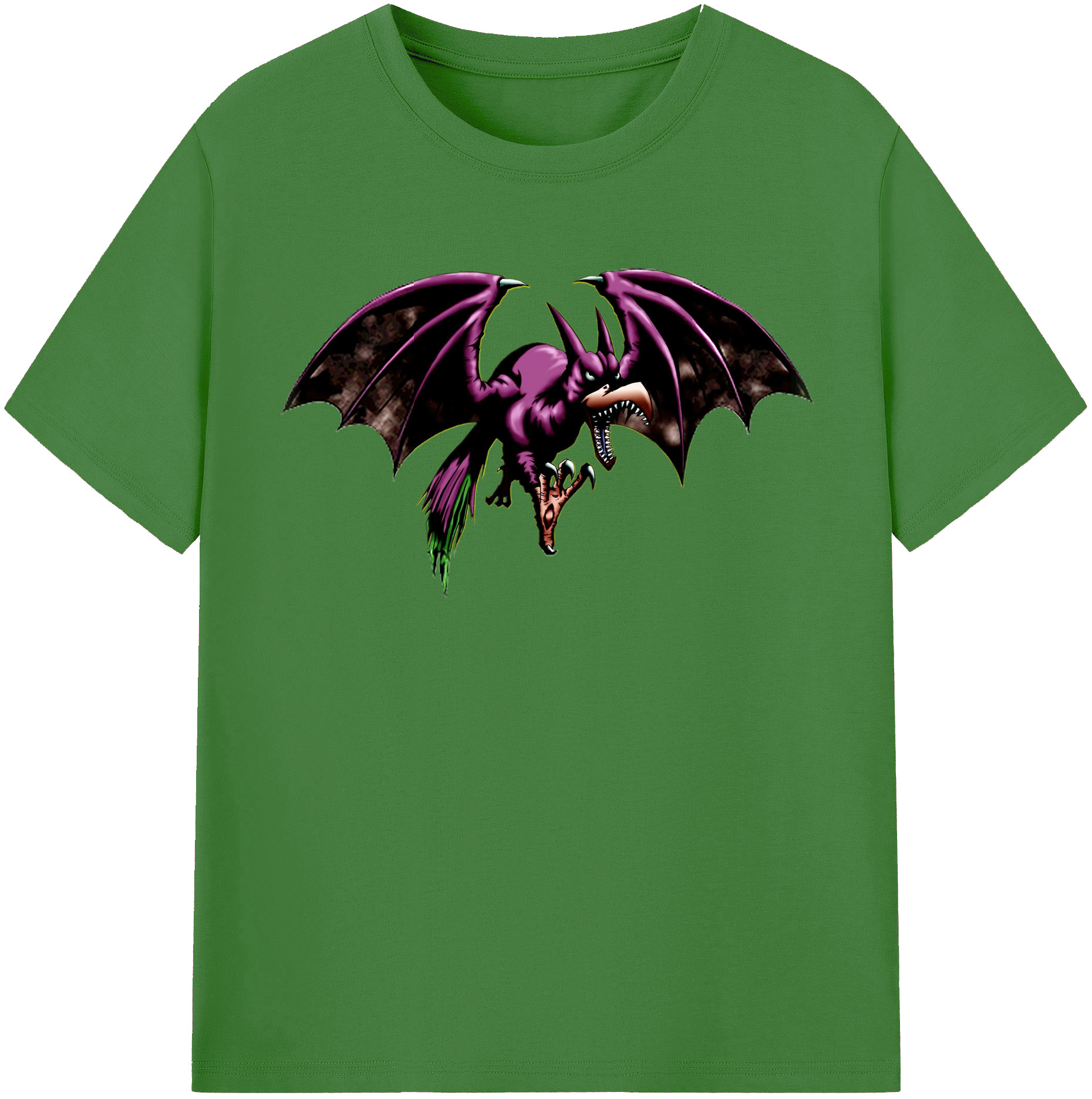 （画像用） 遊☆戯☆王 Yu-Gi-Oh! レディースカジュアルプリントTシャツ（綿100％）